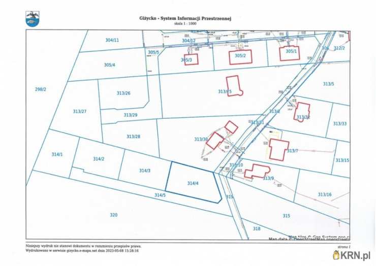 Działki  na sprzedaż, , Wilkasy, ul. 