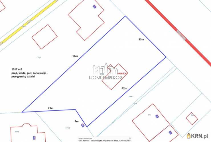 Działki  na sprzedaż, Brześce, ul. Wilanowska, 