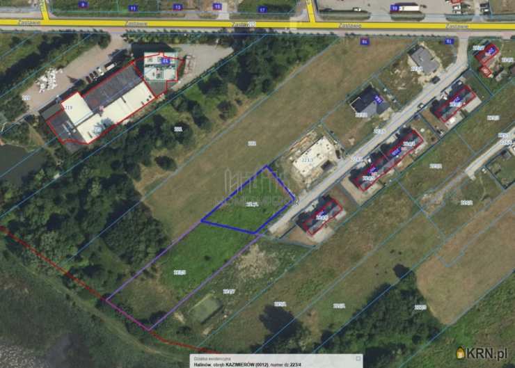 Działki  na sprzedaż, Kazimierów, ul. Zastawie, 