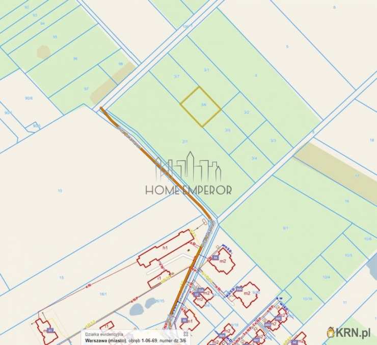 Działki  na sprzedaż, Warszawa, Wilanów/Powsin, ul. Zakamarek, 