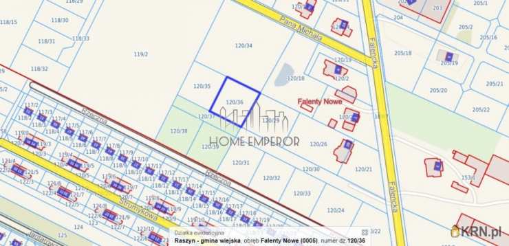 Działki  na sprzedaż, Falenty Nowe, ul. Falencka, 