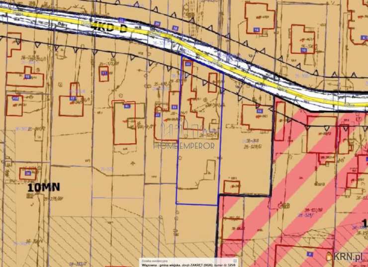 Działki  na sprzedaż, Zakręt, ul. Dobra, 