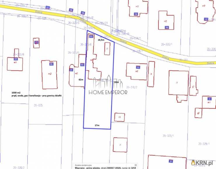 Działki  na sprzedaż, , Zakręt, ul. Dobra