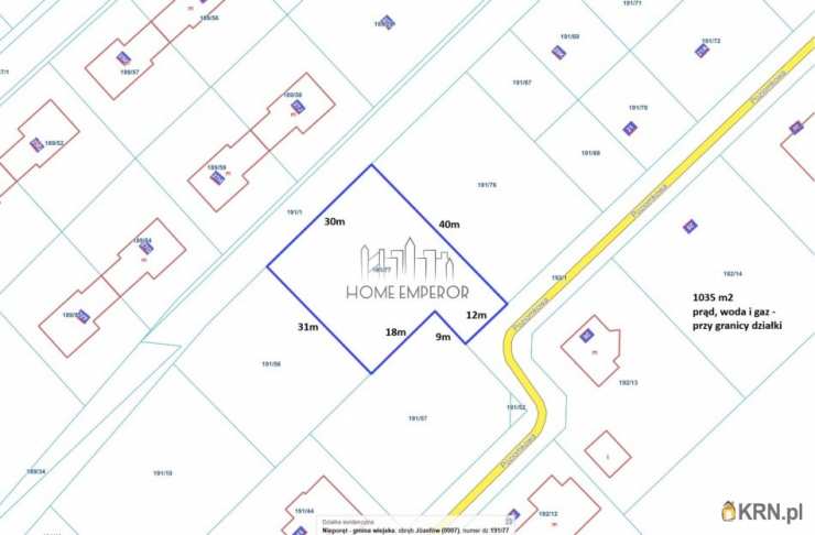 Działki  na sprzedaż, , Józefów, ul. Poziomkowa