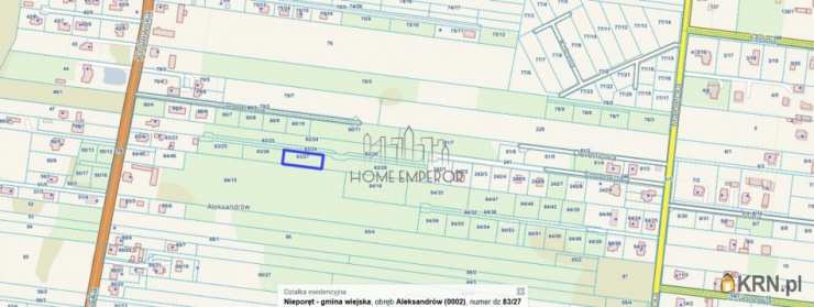 Aleksandrów, ul. Sosenkowa, Działki  na sprzedaż, 