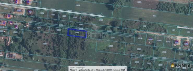, Aleksandrów, ul. Sosenkowa, Działki  na sprzedaż