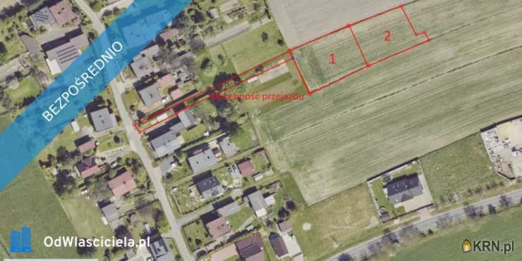 Działki  na sprzedaż, Ornontowice, ul. Kolejowa, 