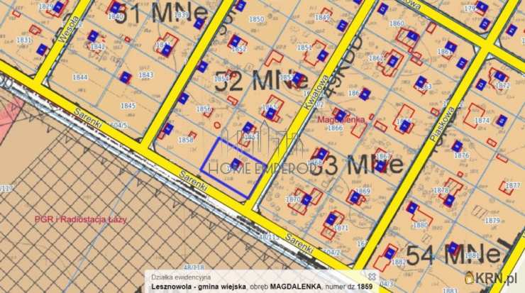 Działki  na sprzedaż, Magdalenka, ul. Kwiatowa, 