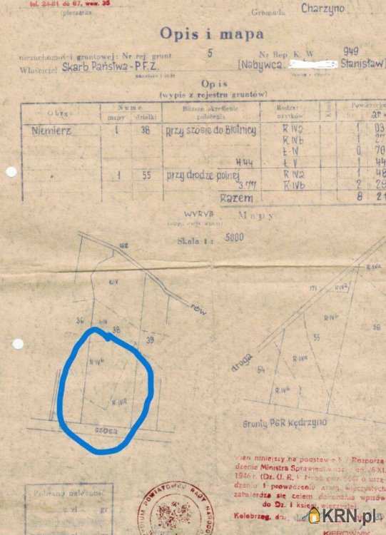 Niemierze, ul. , Działki  na sprzedaż, 