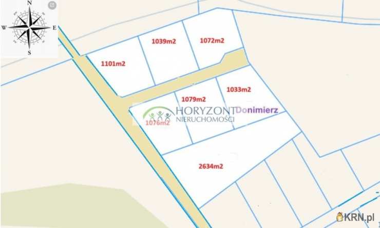 Donimierz, ul. , Działki  na sprzedaż, 