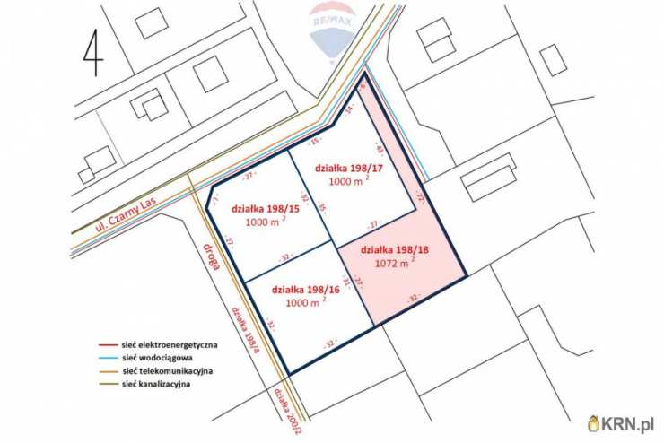 , Działki  na sprzedaż, Kajetany, ul. 