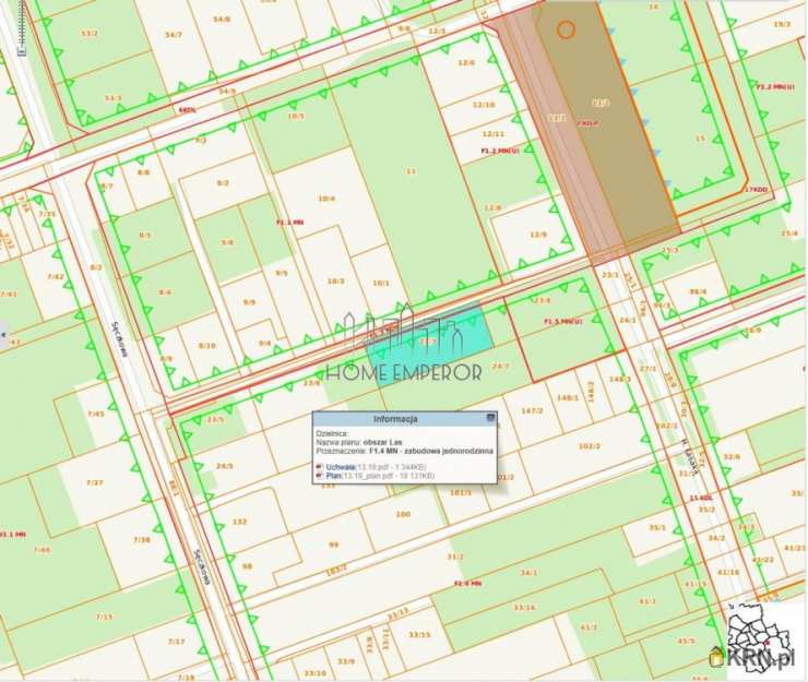 Warszawa, Wawer/Las, ul. Sęczkowa, Działki  na sprzedaż, 