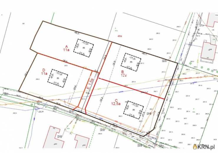 Działki  na sprzedaż, , Krzyszkowice, ul. 