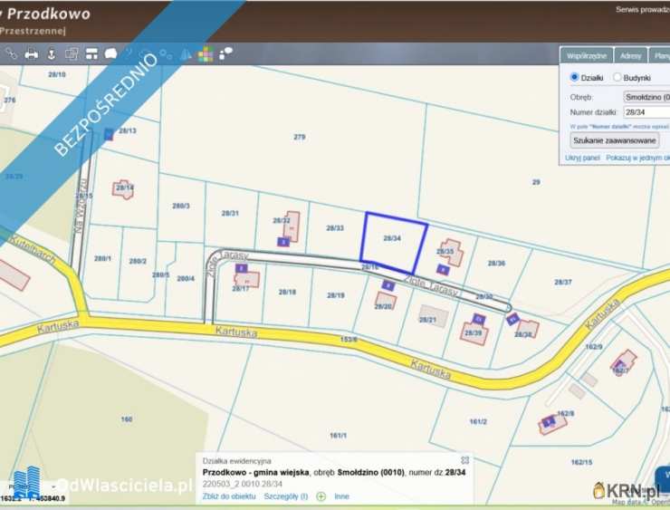 Działki  na sprzedaż, Smołdzino, ul. , 