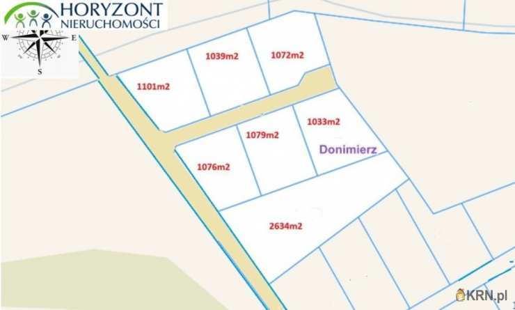 Działki  na sprzedaż, Donimierz, ul. , 