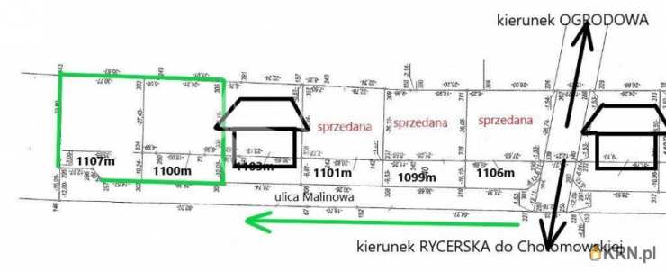 Działki  na sprzedaż, , Chotomów, ul. Kalinowa
