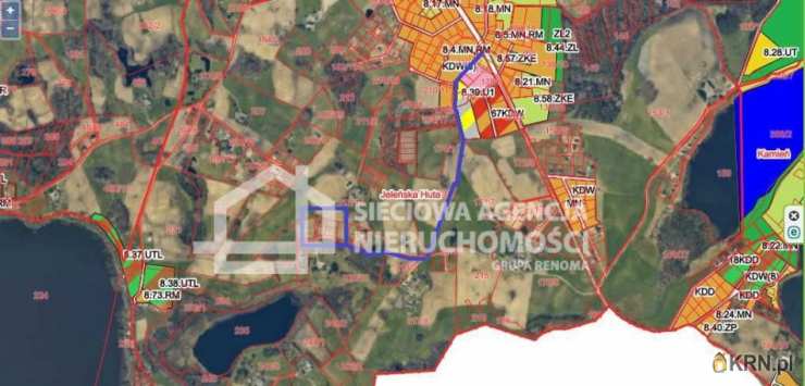 Działki  na sprzedaż, Jeleńska Huta, ul. , 