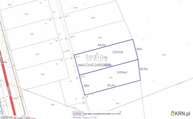 Działki  na sprzedaż, Brześce, Osiedle Brześce, ul. Jesionowa, 
