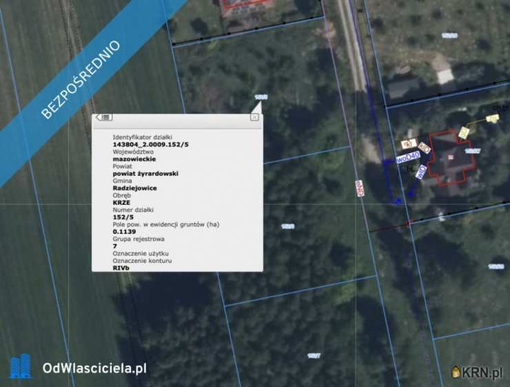 , Krze Duże, ul. Bursztynowa, Działki  na sprzedaż