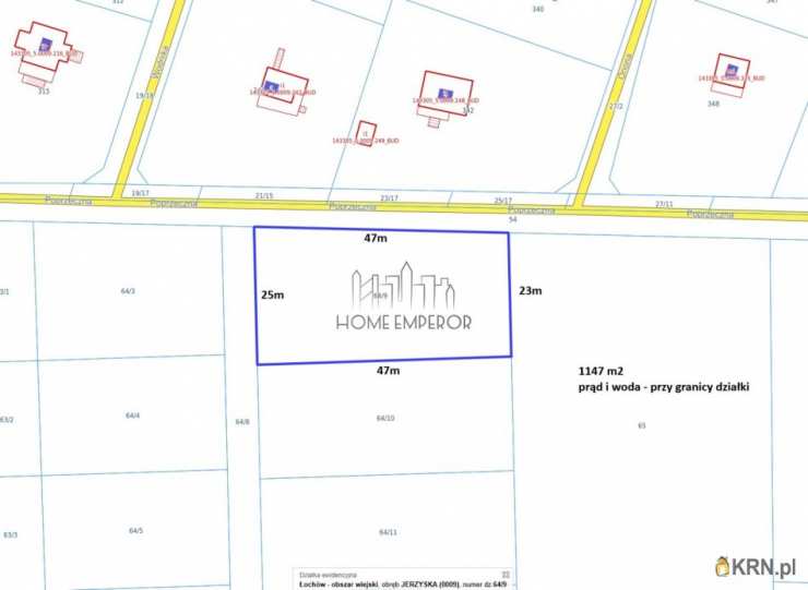 Działki  na sprzedaż, , Jerzyska, ul. 