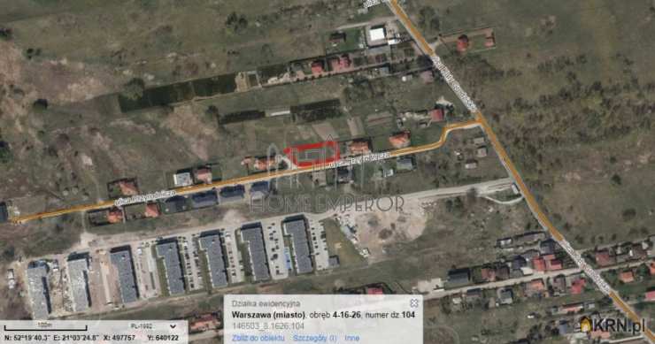 Warszawa, Białołęka/Grodzisk, ul. Przyrodnicza, , Działki  na sprzedaż