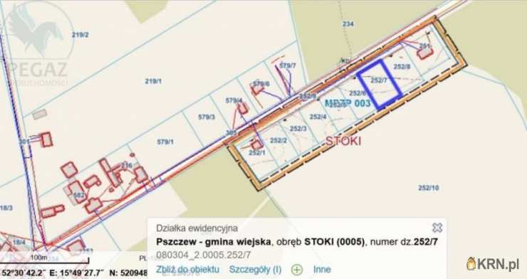 Stoki, ul. , , Działki  na sprzedaż