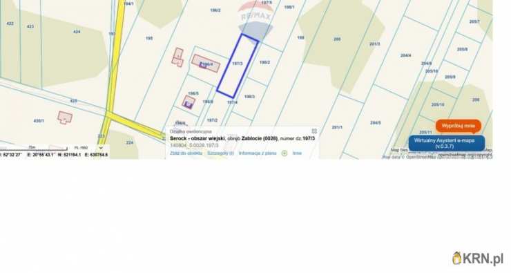 Działki  na sprzedaż, , Zabłocie, ul. 