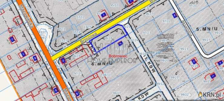 Działki  na sprzedaż, Bobrowiec, ul. Brzozowa, 