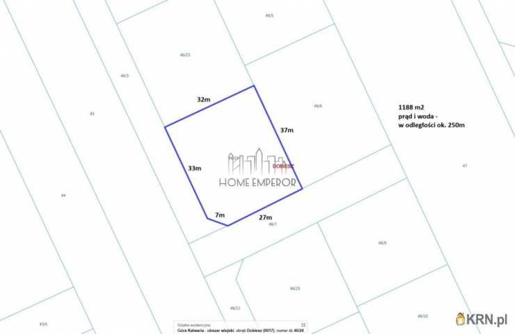 Działki  na sprzedaż, , Dobiesz, Wola Dobieska, ul. Wolska
