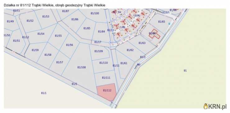 Trąbki Wielkie, ul. , Działki  na sprzedaż, 