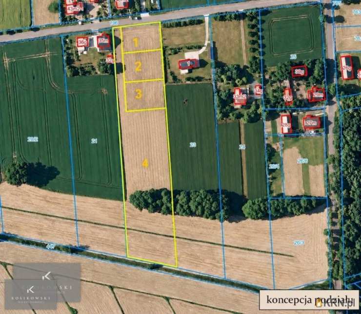 Kosikowski Nieruchomości, Działki  na sprzedaż, Baldwinowice, ul. 
