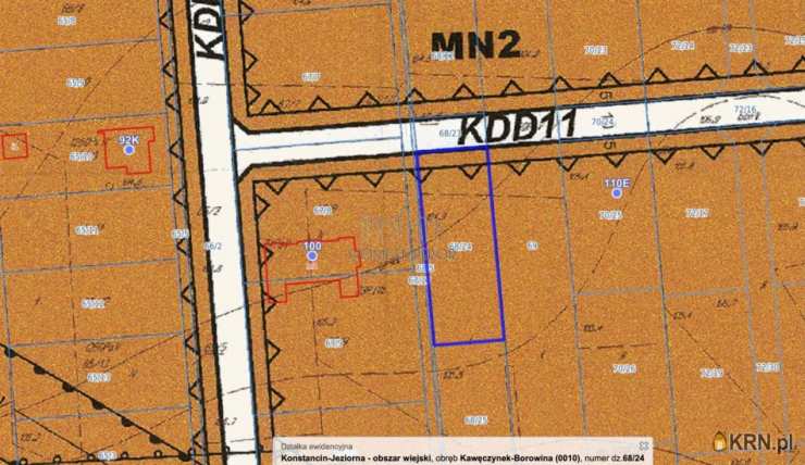 Działki  na sprzedaż, Borowina, ul. Zaleśna, 