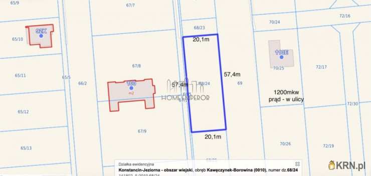 Borowina, ul. Zaleśna, , Działki  na sprzedaż