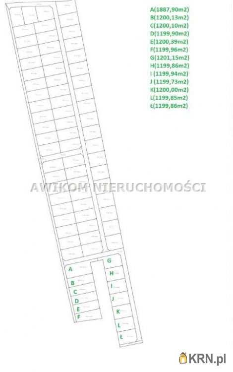 AWIKOM NIERUCHOMOŚCI Anna Jankowska, Działki  na sprzedaż, Kaleń, ul. 
