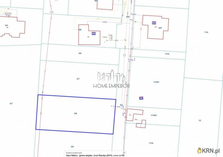 Klaudyn, ul. Klaudyńska, Działki  na sprzedaż, 