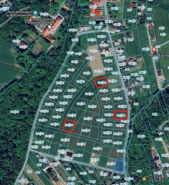 Działki  na sprzedaż, Marcinkowice, ul. , 
