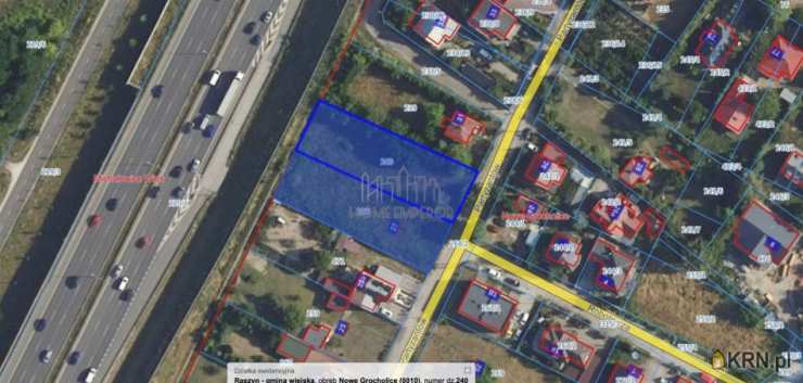 Nowe Grocholice, ul. Partyzantów, Działki  na sprzedaż, 