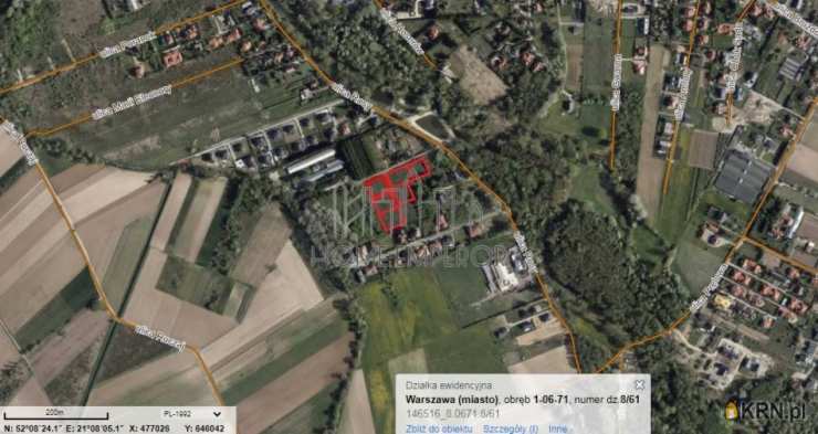 Działki  na sprzedaż, , Warszawa, Wilanów/Powsinek, ul. Rosy