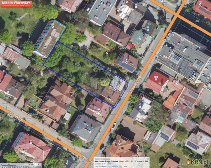 Warszawa, Praga Południe/Gocławek, ul. Jordanowska, , Działki  na sprzedaż