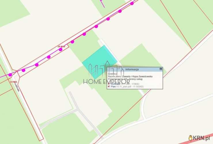 Warszawa, Wilanów/Kępa Zawadowska, ul. Bruzdowa, Działki  na sprzedaż, 