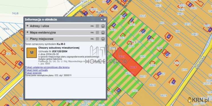 Działki  na sprzedaż, , Kuligów, ul. Załubicka