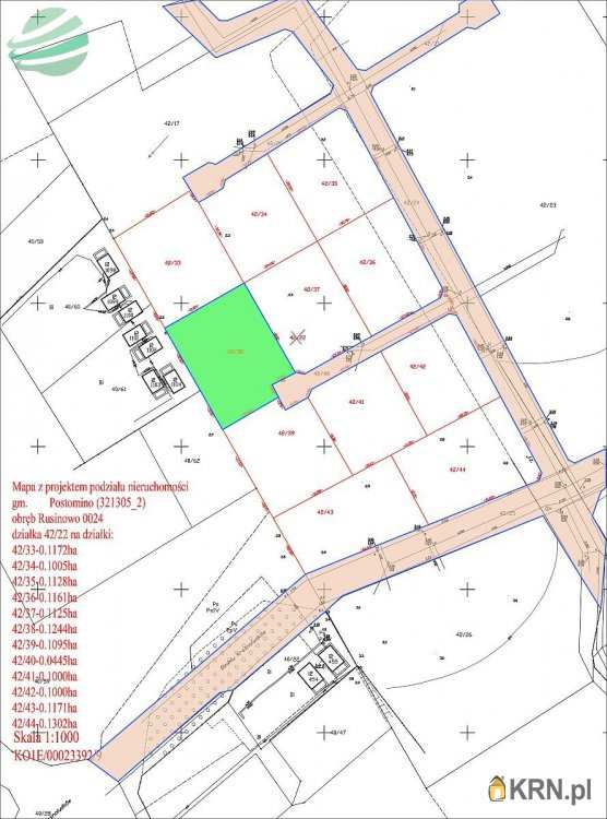 Działki  na sprzedaż, Rusinowo, ul. ul. Sosnowa, 
