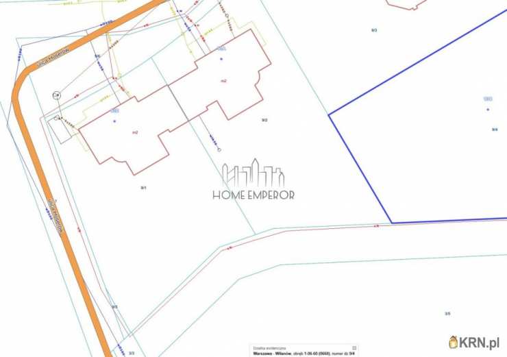 Warszawa, Wilanów/Kępa Zawadowska, ul. Hoserów, Działki  na sprzedaż, 