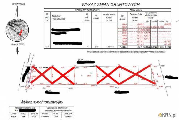 Działki  na sprzedaż, , Babsk, ul. 