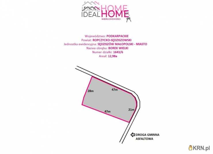 Borek Wielki, ul. , , Działki  na sprzedaż