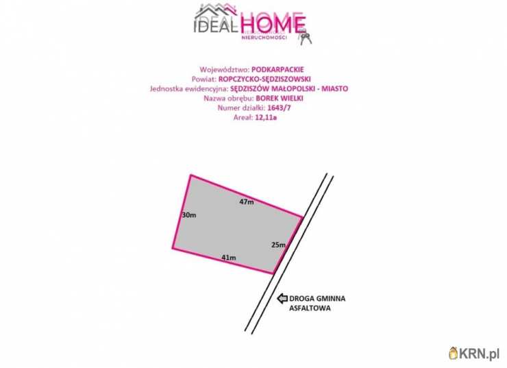 Borek Wielki, ul. , Działki  na sprzedaż, 