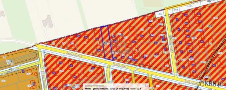 Działki  na sprzedaż, Marki, ul. T. Kościuszki, 