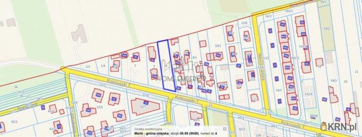 Marki, ul. T. Kościuszki, Działki  na sprzedaż, 