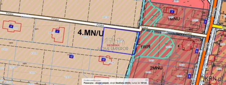 , Siedliska, ul. Fińska, Działki  na sprzedaż