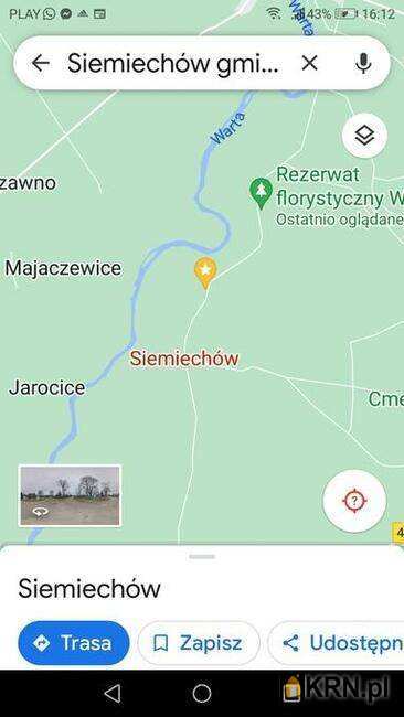 , Działki  na sprzedaż, Siemiechów, ul. 